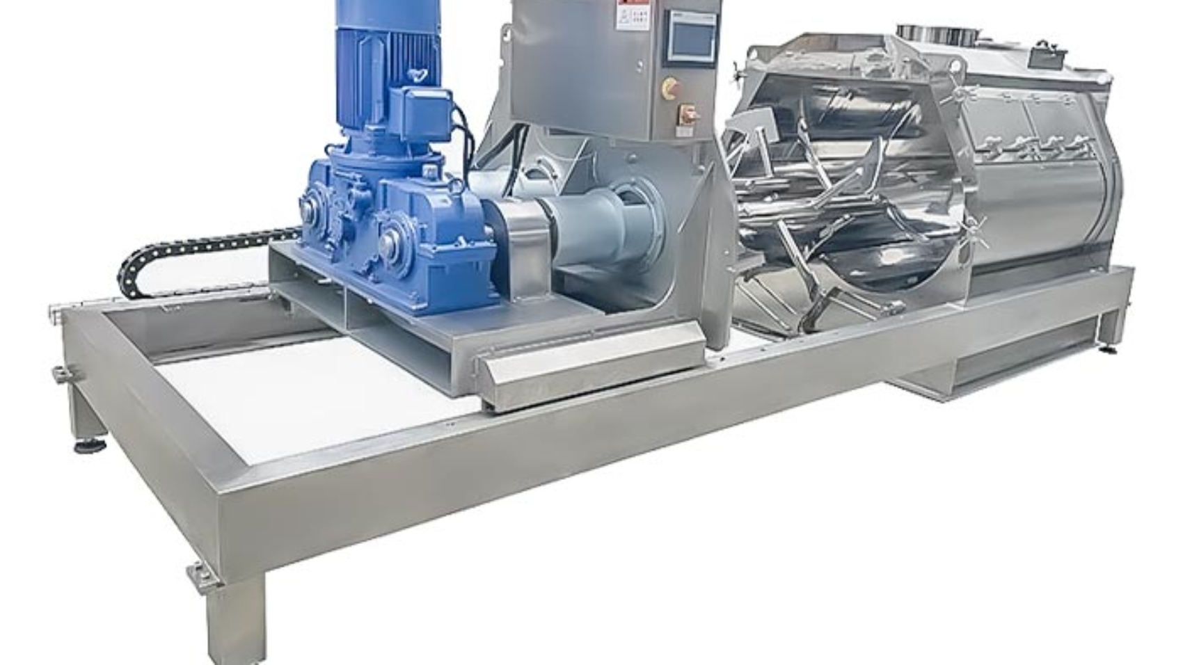 lenis-industrial-food-grade-open-type-twin-shaft-paddle-mixers-blenders